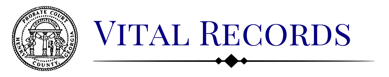 Henry County Probate Court gt Vital Records